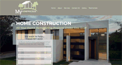 Desktop Screenshot of myconstructiongroup.com